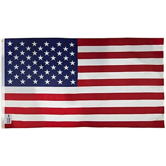 3ft x 5ft USA Printed Polyester Cotton Flag Made by Valley Forge