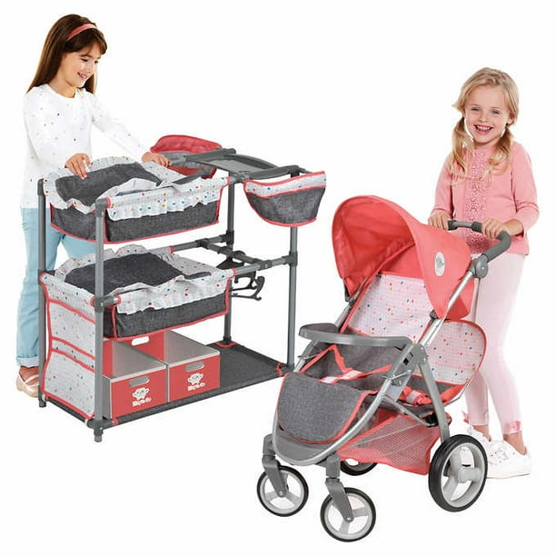 Britax duo twin dolls stroller cheap