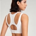 thumbnail image 4 of Women Bras Sports Fitness Bra Yoga Running Bra Dry Wicking Bra Sports Bras for Women White M, 4 of 4