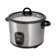 thumbnail image 2 of Premium 16-Cup Electric Rice Cooker, Stainless Steel - Non-Stick Pot, Keep Warm Function, 2 of 5