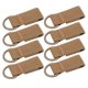 thumbnail image 2 of Hebilla de correas de nailon D mochila D Correas de nailon Función rápida Material de nailon en forma de T para acampar al aire libre para senderismo ANGGREK Otros, 2 of 8