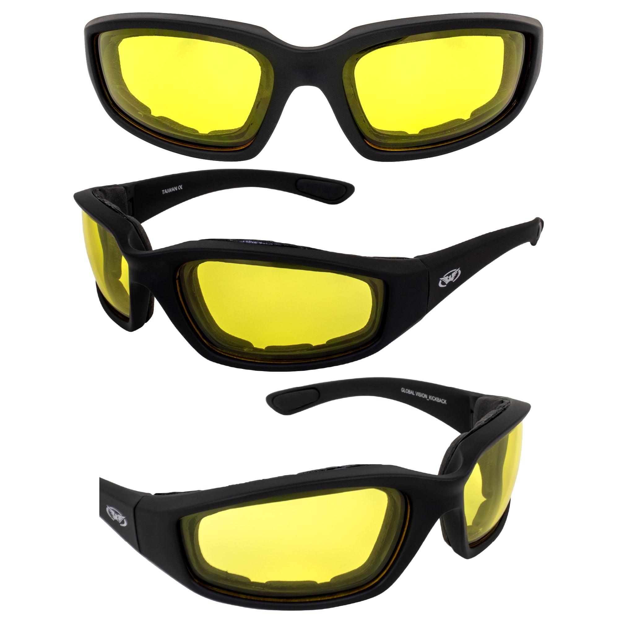 Mod Yellow Bubble Sunglasses