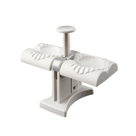 

Double Head Semi Automatic Dumpling Mould DIY Jiaozi Maker Kitchen Tools