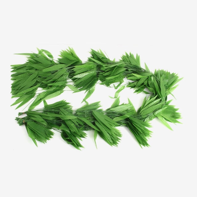 Advancent 50 piezas de enredadera colgante Artificial, hojas de imitación, decoración de plantas falsas, accesorios de diseño, sauce, balcón, fiesta de Decoración Advancent HA084449-00