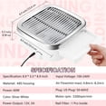 thumbnail image 3 of Colector de polvo de uñas Makartt MK200 60 W con 2 potentes ventiladores, 3 of 8