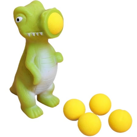 CNMF Unicorn Dinosaur Shooting Foam Balls Animal Shooting Squeezing Ball Toy Foam Ball Game for Children Boys Girls