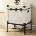 thumbnail image 2 of Kingfisher Lane Armoire d'Appoint de Tronc en Blanc et Noir, 2 of 2