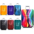 thumbnail image 2 of Espesar Elástico Maleta Cubierta Lavable Personalidad Equipaje Funda Protectora Para 18-32 Pulgadas Travle Trolley Accesorios, 2 of 4