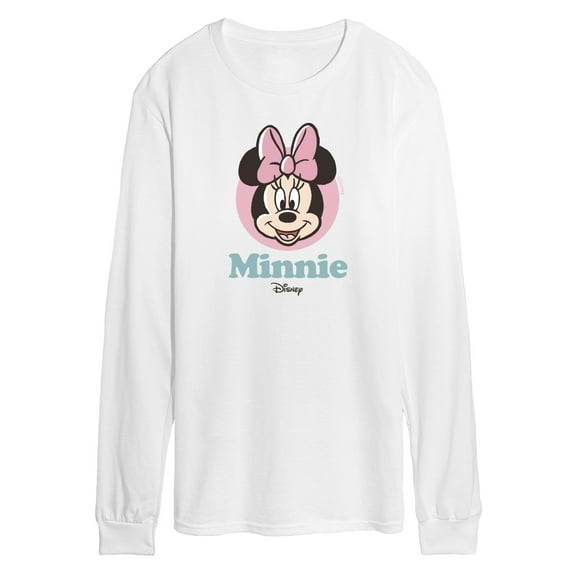 Disney - Minnie Mouse - Minnie Happy Thoughts - Men's Long Sleeve T-Shirt