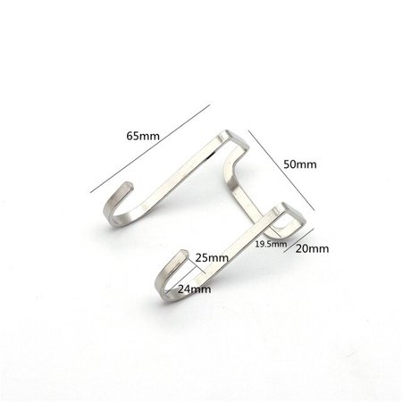 

Stainless Steel S-Hook Balcony Portable Multifunctional Kitchen Bedroom Multifunctional Railing S Hanger Hook Wholesale