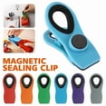 thumbnail image 2 of 12Pack Magnetic Chip Bag Clips – Snack Seal Clamps W/ Fridge Magnet Food Storage, 2 of 6