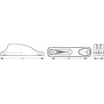 thumbnail image 2 of Clamcleat Rope Cleat Junior Black Nylon Boat Marine Clam Cleat, 2 of 2