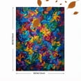 thumbnail image 3 of Qisvanset 12x16 Inch Black Dog in Jungle Canvas Painting Wall Art, 3 of 5