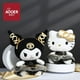 thumbnail image 2 of Sanrio Authentic Spot Goods - Muñeca Kuromi de oro negro, juguete de peluche, muñeca de boda de oro negro de gran belleza, regalo de cumpleaños para niños, 2 of 5