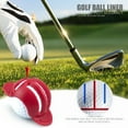 thumbnail image 2 of T Type Golf Ball 3 Line Marker Stencil Marker Pen Golf Putting Positioning Aids Outdoor Tool Golf Accessories pink, 2 of 6