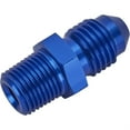 thumbnail image 2 of Blue Straight AN4 Flare Adapter to 1/8" Aluminum Pipe Fitting, 2 of 6
