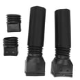 thumbnail image 3 of Rain Gutter Downspout Extensions Flexible Universal Drain Downspout Extender Drainage Connector Extendable From 20in to 29in Black, 3 of 5