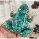 thumbnail image 1 of Decoración del hogar, decoración de habitaciones, decoración de paredes, adornos de ranas de cristal, regalo para el hogar, ranas de cristal de resina, decoración del hogar, artesanías de resina, pequ, 1 of 3