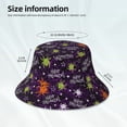 thumbnail image 3 of Balery Halloween Sombreros para el sol para hombre y mujer, sombrero de pescador con UPF 50+, 3 of 6