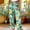 A01Green, variant on Trikvn Women Casual Pants Boho High Rise Drawstring Elastic Waist Wide Leg Pants with Pockets Flowy Lounge Vacation Fashion Beach Travel Trousers