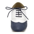 thumbnail image 3 of Ollio Women's Shoes Classic Lace Up Dress Low Flat Heels Oxfords M1914, 3 of 6