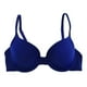 thumbnail image 1 of Brassiere Marel para Mujer, Liso con Tirantes Azul Talla 40B, 1 of 4