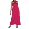 thumbnail image 1 of Daznico Robes Élégantes pour Femmes, Robe de Soirée Élégante à Encolure Ouverte, Robes pour Femmes Cache Ventre, 1 of 4