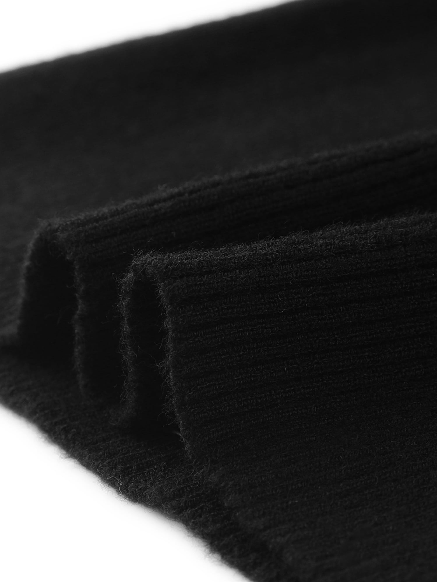 DARING DIVA Square Neck Ribbed Knit Pullover Sweater Top S Black