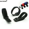 thumbnail image 1 of Cable Ties Reusable Self Adhesive Black Width 20mm Nylon Strap Reverse Buckle Line Wire Organizer Hook Loop Bundle Fastener 20x300mm 300 pieces, 1 of 5