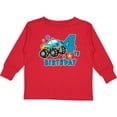 thumbnail image 3 of Inktastic 4th Birthday Monster Truck Boys Long Sleeve Toddler T-Shirt, 3 of 5