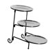 thumbnail image 2 of Three Layer Fruit Basket Stainless Steel Fruit Basket Modern Multi Layer Fruit Snack Storage Basket Silvery, 2 of 4