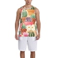 thumbnail image 6 of Rocae Succulent And Cactus for Men's Basketball Jersey Lightweight and Breathable Athletic Tank Top,Quick-Drying Sports Jersey, 6 of 9