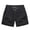 Black, variant on ZVNAΖH Women's Athletic Shorts, Lightweight Quick Dry 3-4 Inch Running Shorts with Zipper Pockets for Marathon, Track & Basketball Training