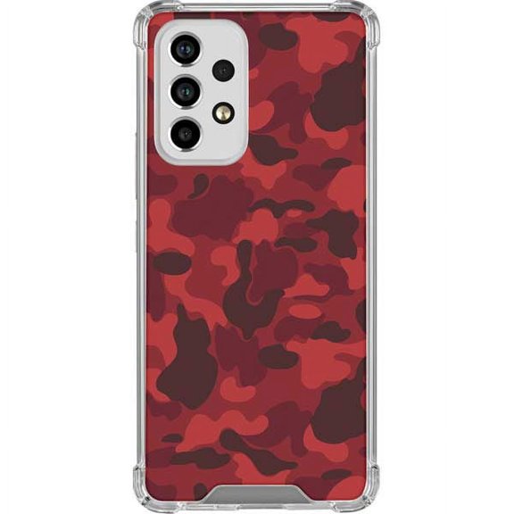 Skinit Camouflage Red Street Camo Galaxy A33 5G Clear Case