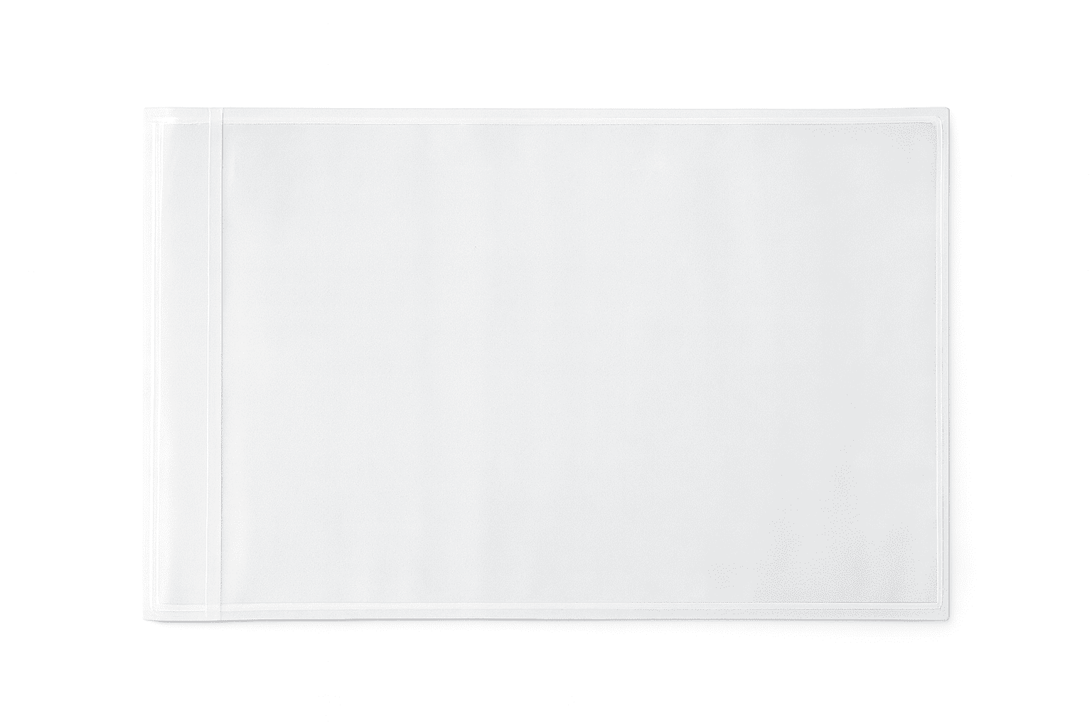 Packing List Enclosed Poly Envelopes, Self-Adhesive, 6.5" x 10", No Print - Clear, 500 Count