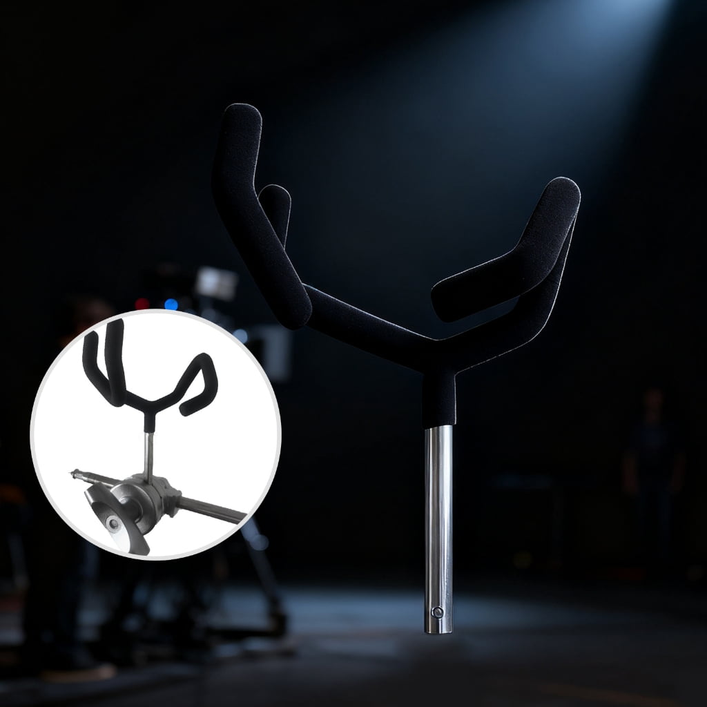 Adjustable Microphone Boom Rod Arm Stand with Metal Construction for Studio and Live Streaming