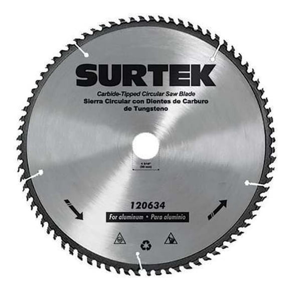 Disco Para Sierra Circular 10in 60 Dientes Surtek 120622