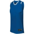 thumbnail image 2 of Holloway Sportswear S Boys RETRO BASKETBALL SHORTS Royal/White 224277, 2 of 6