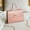 Pink PK, variant on WIZUTIZ Women's Fashion Business Metal Buckle Croco Lines Small SquareBag Handbag for Women Womens Handbags Small Solid Bags Waterproof Lightweight Bag 1 PC Red