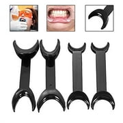 Zoizocp 4Pcs Double-headed T-Shape Mouth Opener Teeth Cheek Retractor Lip Tool