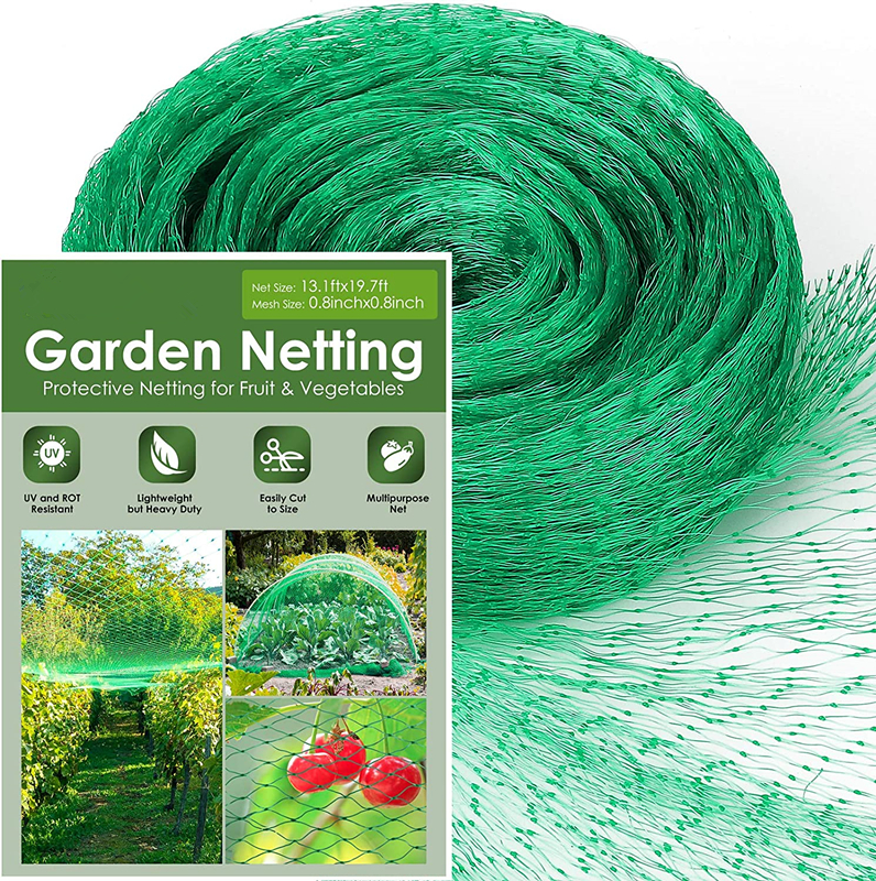 Happon Bird Netting for Garden (13ft x 19.68ft) Garden Netting Pest