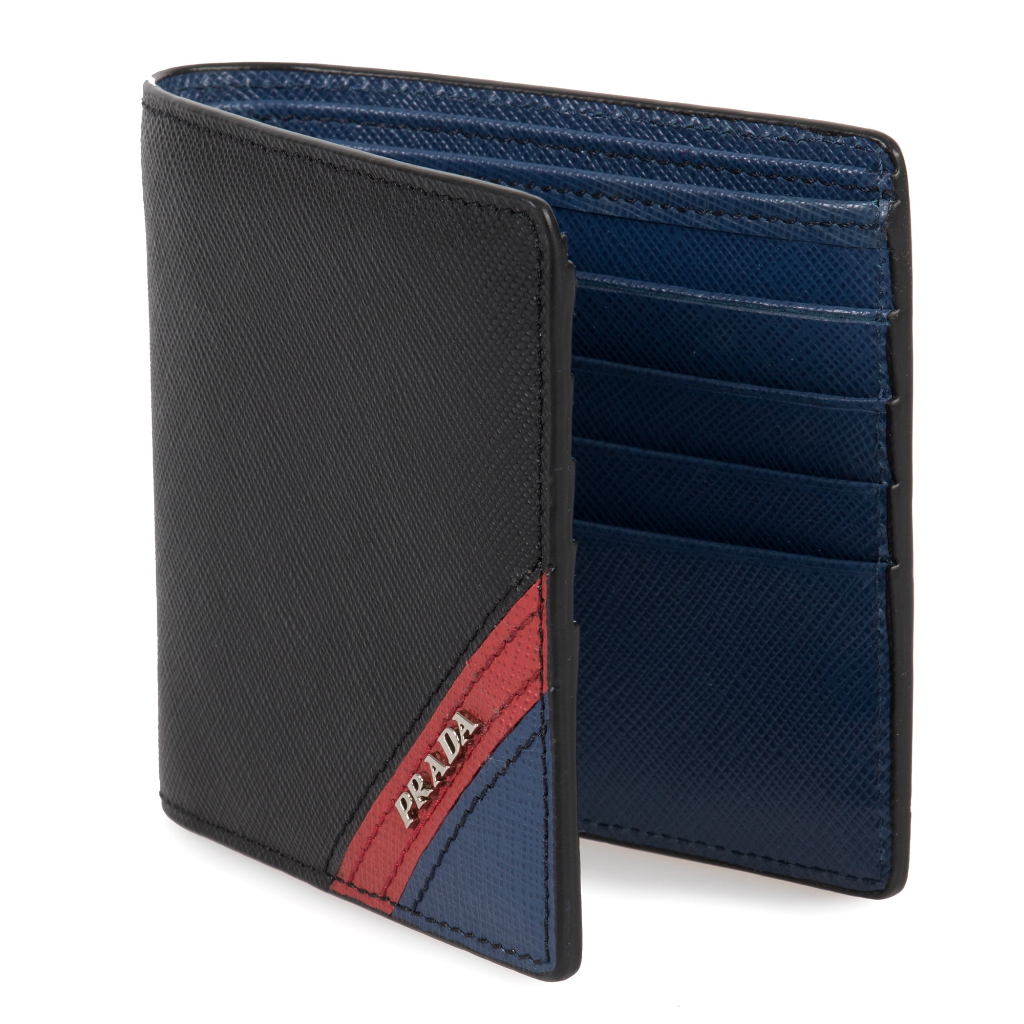 Prada PRD-WALL-2MO513-2EGO-F0UDN Saffiano Leather Wallet Prada PRD-WALL-2MO513-2EGO-F0UDN Saffiano Leather Wallet
