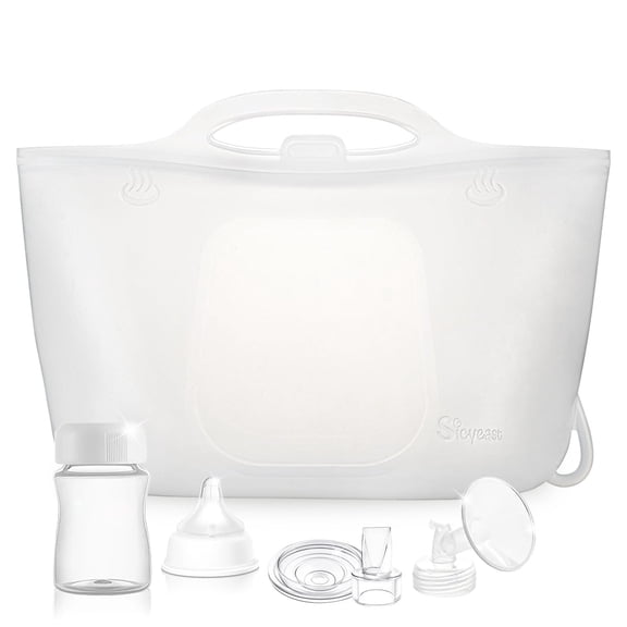Bolsas esterilizadoras de botellas de viaje de silicona de 2000 ml para bebés