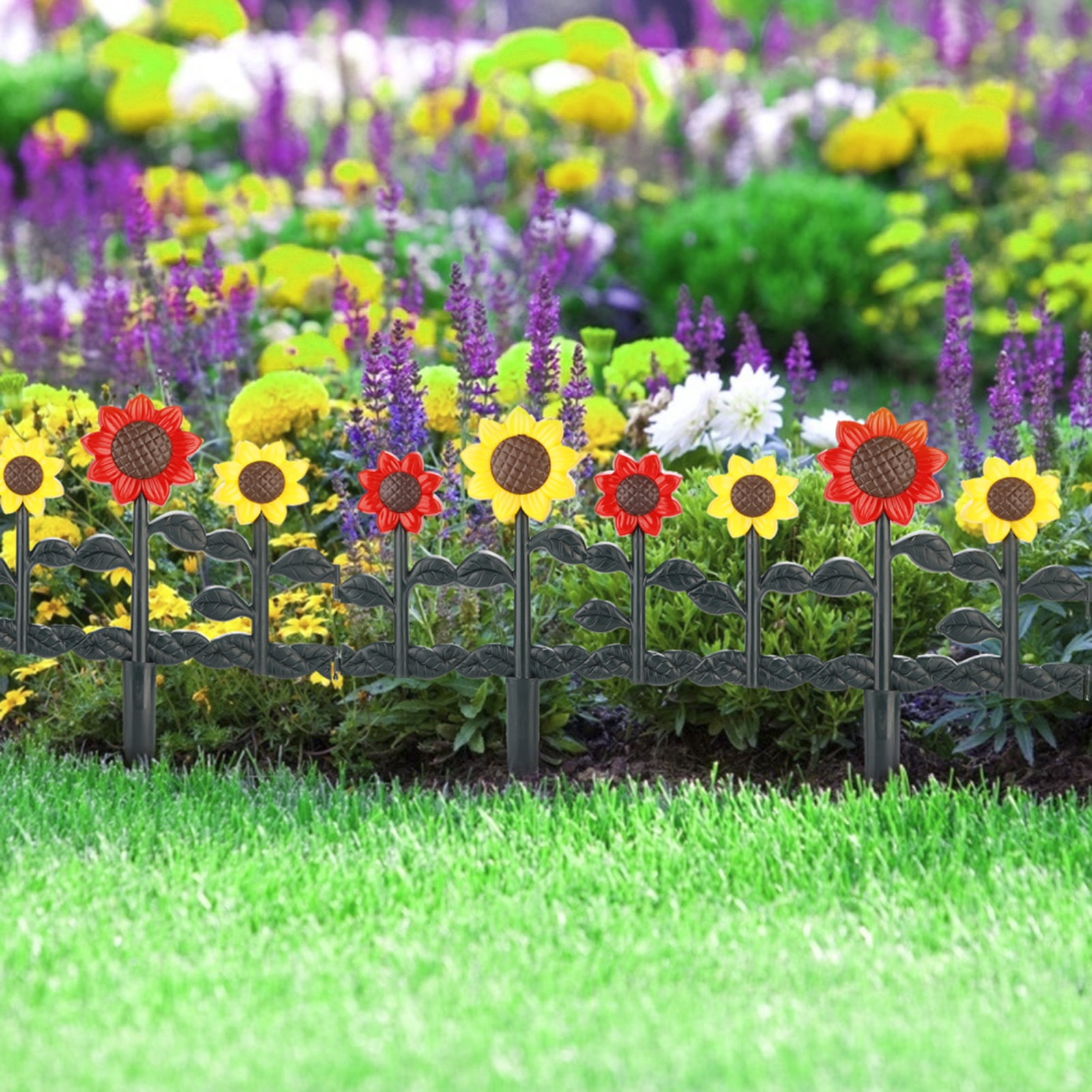 AYYUFE Decorative Garden Fence Reusable Plastic Waterproof Fencing Border Panel for Outdoor