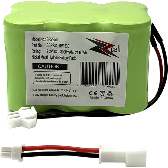 ZZcell Battery For Birdog USB Satellite Signal Meter Versions 2.5, 3, 4 SBP234