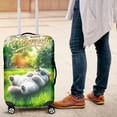 thumbnail image 4 of Happy Retirement with Exotic Shorthair Enjoy Life Rest Time Travel Luggage Cover Cat Lover Kitten Owner Gifts Suitcase Dust Protective Decor - 02027, 4 of 5