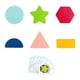 thumbnail image 1 of Bloque de rompecabezas geométrico de rompecabezas de rompecabezas de madera para niños Bloques de rompecabezas geométricos de forma de juego Combatido, 1 of 9