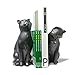 thumbnail image 3 of Danya B. Cat Bookend Set, Black, 3 of 4