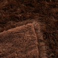 thumbnail image 3 of Soft Shaggy Fuzzy Throw Blanket - Fluffy Snuggly Faux Fur Blankets - Warm Cozy Plush Sherpa Blanket for Couch Sofa Bed Photo Props Home Decor,(60x50 Inches) Khaki, 3 of 5