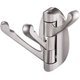 thumbnail image 1 of Brushed Grey Gancho giratorio de metal sólido, brazo oscilante plegable resistente, gancho triple para abrigos con tres brazos plegables múltiples, percha para toallas/ropa para b, 1 of 1